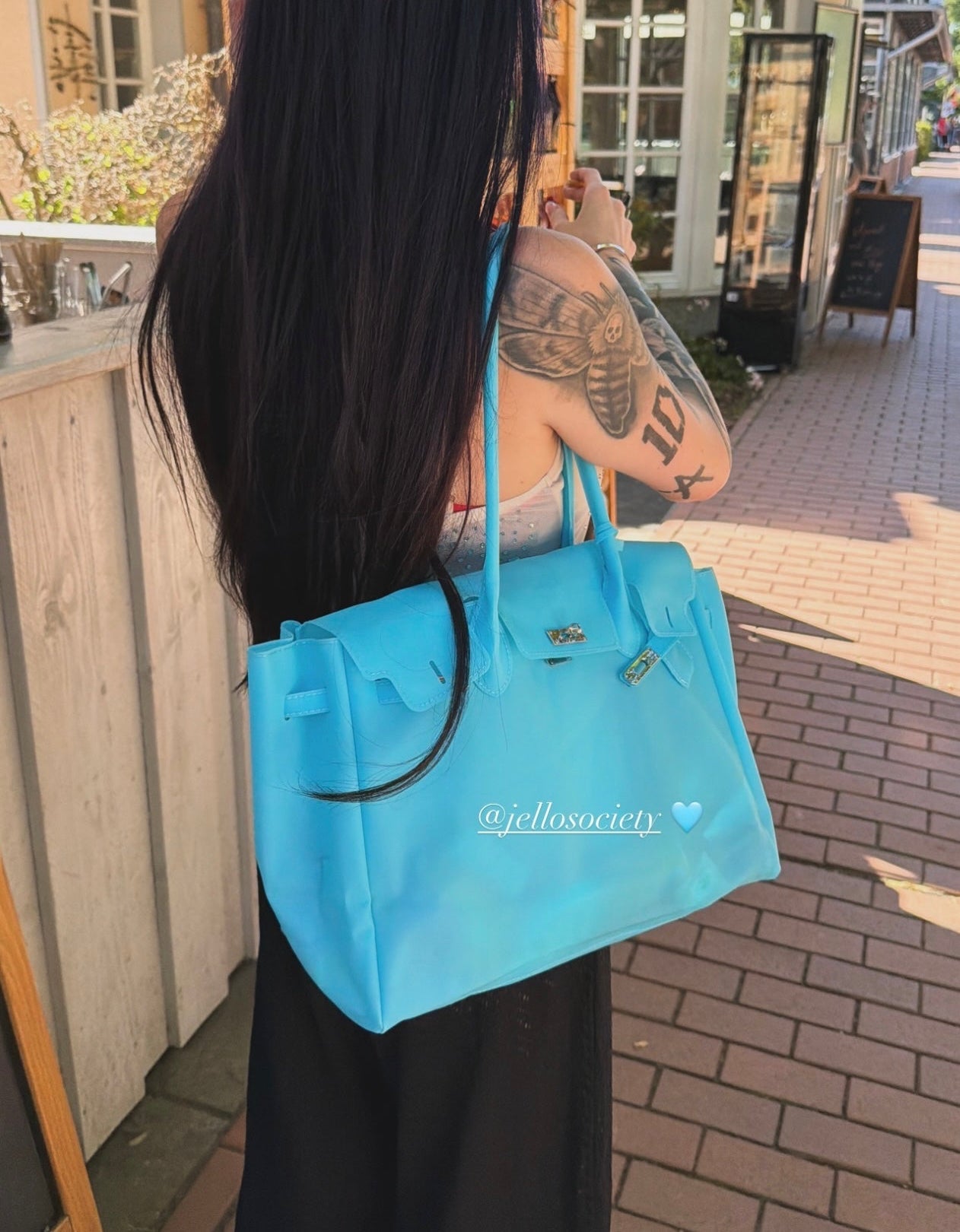 Jello Tote Blue | Jelly Firkin