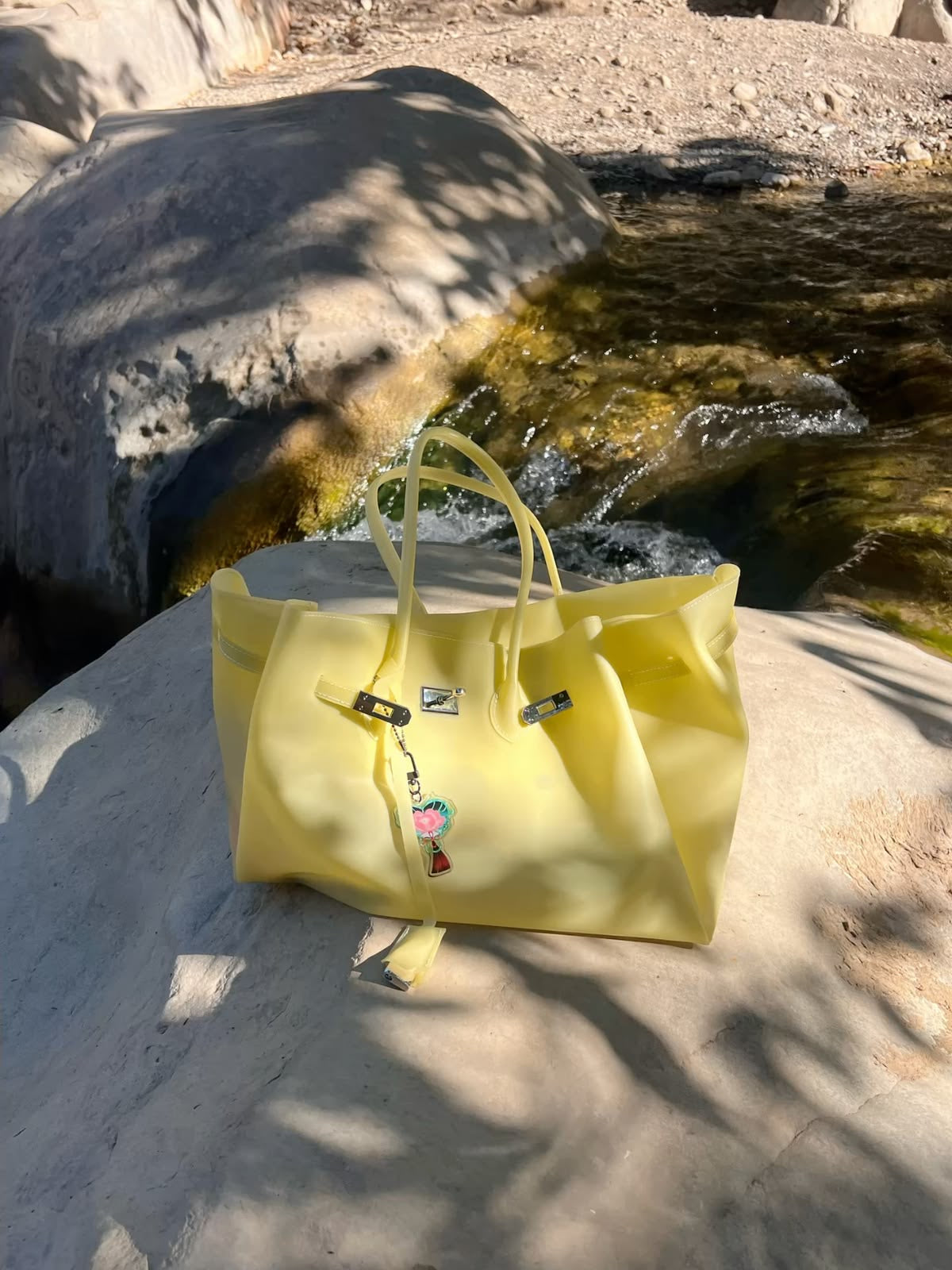Jello Tote Butter Yellow | Jelly Firkin