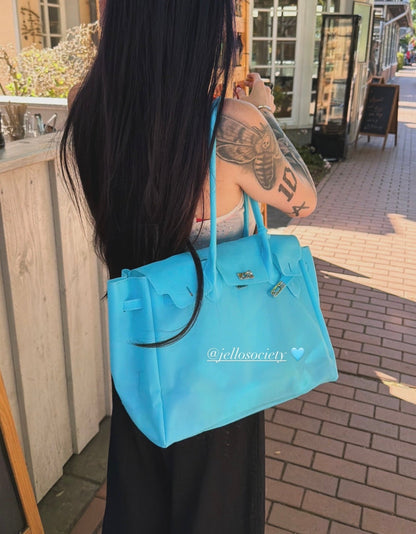 Jello Tote Blue | Jelly Firkin