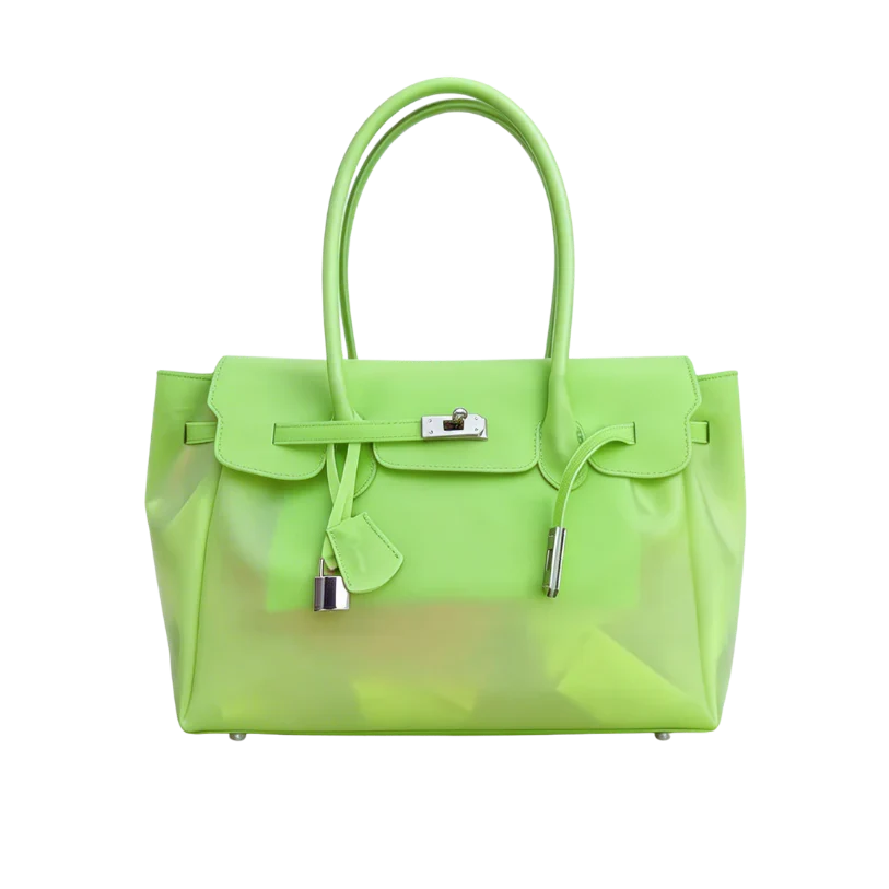 Jello Tote Green